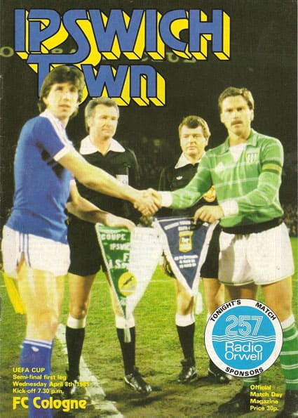 Ipswich Town FC v Cologne